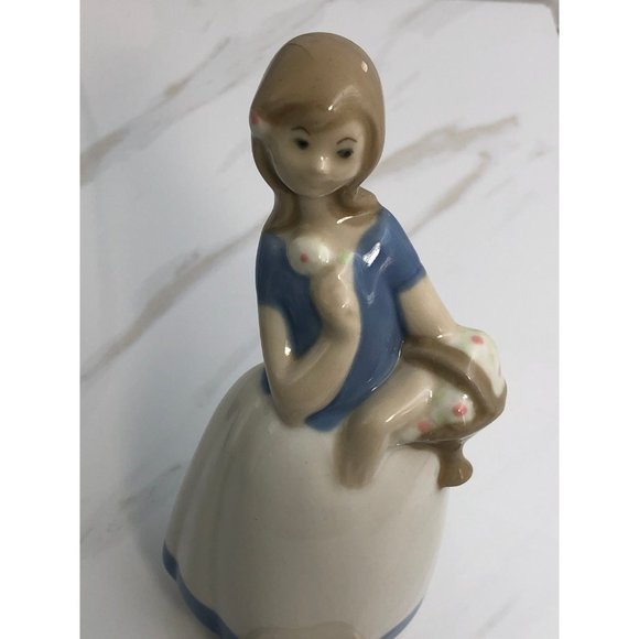Vintage Rex Valencia Porcelain Young Girl Figurines - Picture 6 of 16